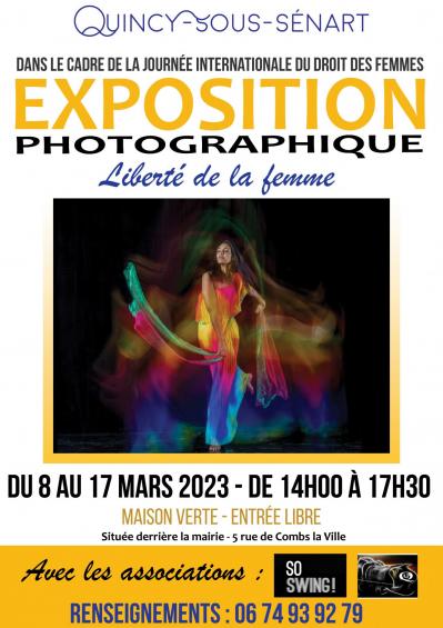 Affiche expo photo Liberté de la femme