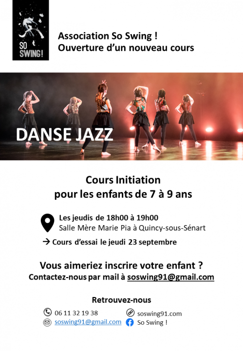 Affiche nouveau cours initiation 2